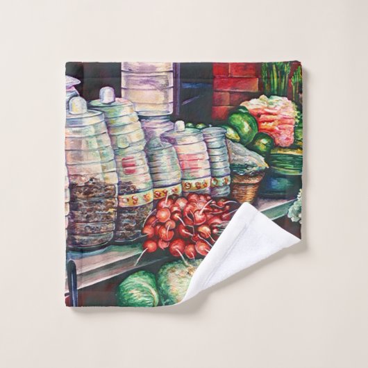 Jerry's Jelly Jars Bad Handdoek (Wasdoekje)