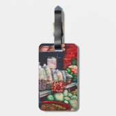 Jerry's Jelly Jars Bagagelabel (Achterkant verticaal)