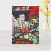 Jerry's Jelly Jars Wenskaart Kaart (Gele Bloem)