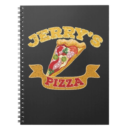 Jerrys Pizza Notitieboek (Voorkant)
