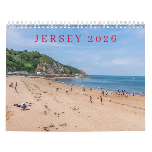 Jersey 2026 kalender (Hoes)