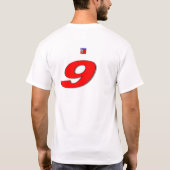 jersey 9 t-shirt (Achterkant)