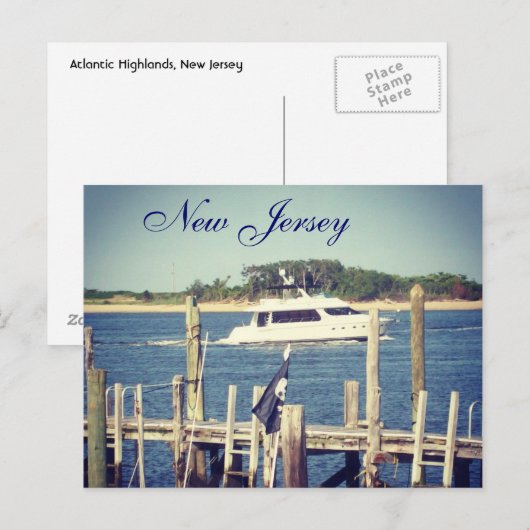 Jersey Boats Briefkaart (Voorkant / Achterkant)