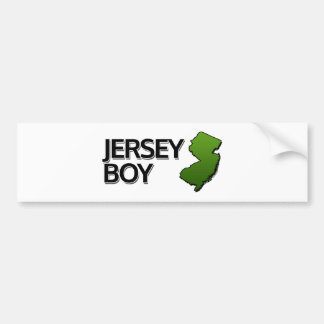 Jersey Boy Bumpersticker