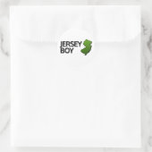 Jersey Boy Ronde Sticker (Tas)