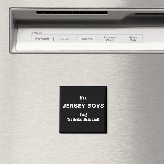 Jersey Boys Magnet (Insitu (Vaatwasser))