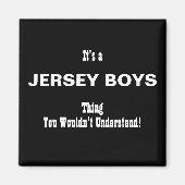 Jersey Boys Magnet (Voorkant)