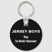 Jersey Boys Sleutelhanger (Voorkant)