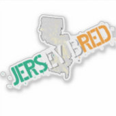 JERSEY BRED STICKER (Voorkant)