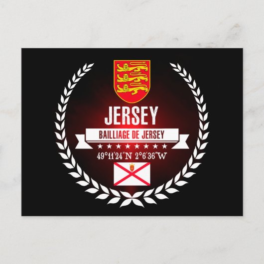 Jersey Briefkaart (Voorkant)