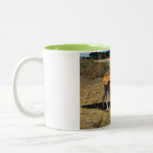 Jersey calf tweekleurige koffiemok (Links)