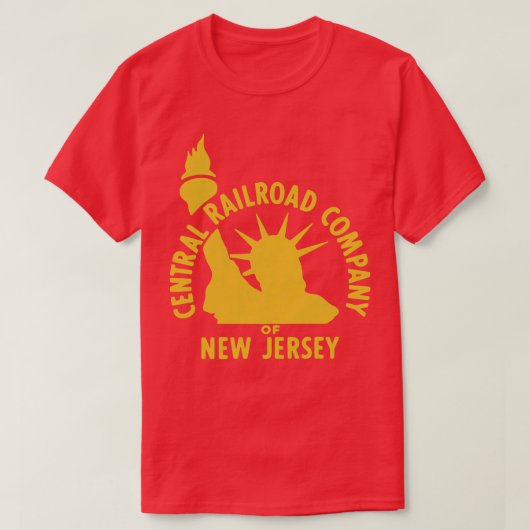 Jersey Central Railroad 1 T-shirt (Design voorkant)