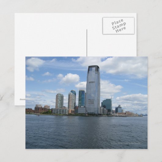 Jersey City Briefkaart (Voorkant / Achterkant)