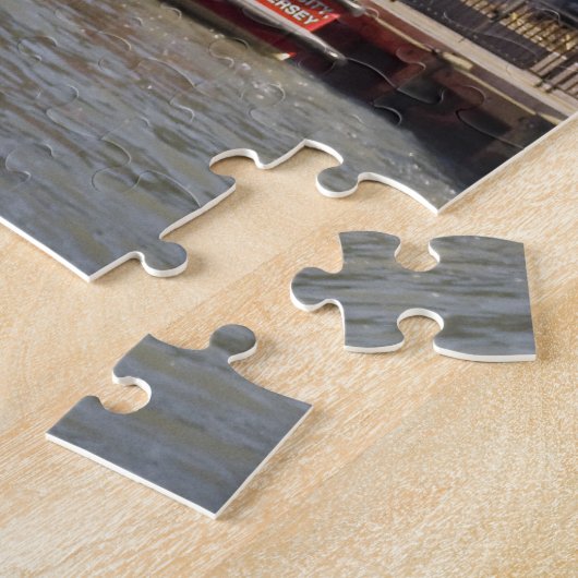 Jersey City Fireboat with Zee Gulls Legpuzzel (Zijkant)