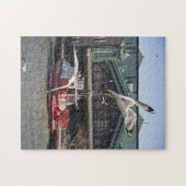 Jersey City Fireboat with Zee Gulls Legpuzzel (Horizontaal)