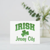 Jersey City Iers Briefkaart (Staand voorkant)