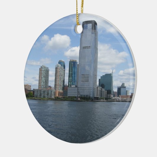 Jersey City Keramisch Ornament (Links)