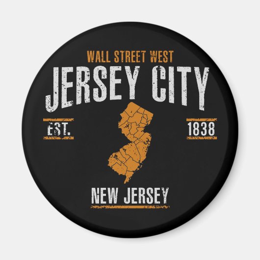 Jersey City Magneet (Voorkant)