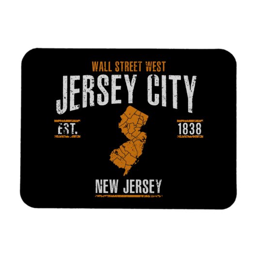 Jersey City Magneet (Horizontaal)