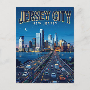 Jersey City New Jersey Briefkaart
