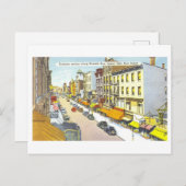  Jersey City, New Jersey, Downtown Uitzicht Briefkaart (Voorkant / Achterkant)