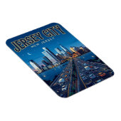Jersey City New Jersey Magneet (Rechterzijde)