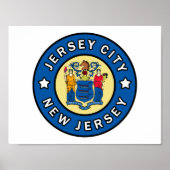 Jersey City New Jersey Poster (Voorkant)