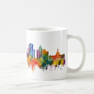 Jersey city New Jersey Silhouette Koffiemok