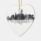 JERSEY CITY, NEW JERSEY SKYLINE KERAMISCH ORNAMENT (Links)