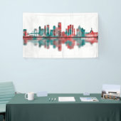 Jersey city New Jersey Skyline Spandoek (Beurs)