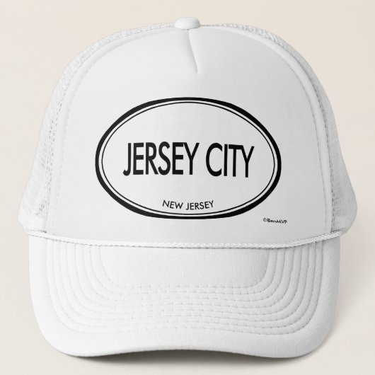 Jersey City, New Jersey Trucker Pet (Voorkant)