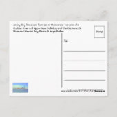 Jersey City, New Jersey, VS. Briefkaart (Achterkant)