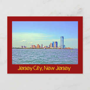 Jersey City, New Jersey, VS. Briefkaart