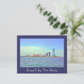 Jersey City, New Jersey, VS. Briefkaart (Staand voorkant)