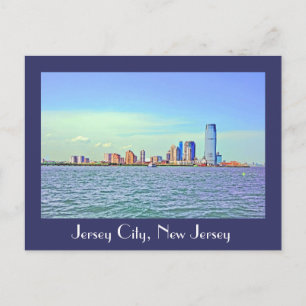Jersey City, New Jersey, VS. Briefkaart