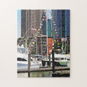 Jersey City NJ - Boat Pennants Legpuzzel