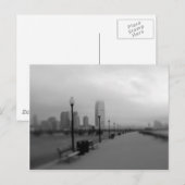 Jersey City of Liberty State Park Briefkaart (Voorkant / Achterkant)