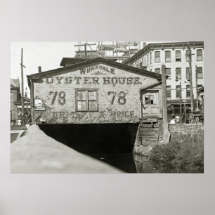 Jersey City Oyster House, 1900 Poster