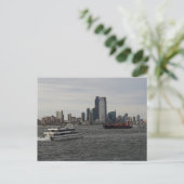 Jersey City Skyline #1-2 Briefkaart (Staand voorkant)