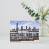 Jersey City Skyline One heeft nooit nodig Briefkaart (Staand voorkant)