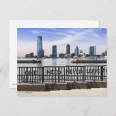 Jersey City Skyline One heeft nooit nodig Briefkaart (Voorkant / Achterkant)