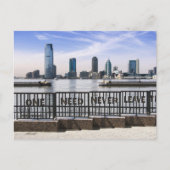 Jersey City Skyline One heeft nooit nodig Briefkaart (Voorkant)