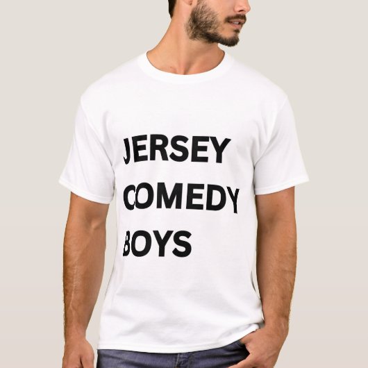 Jersey Comedy Boys T-shirt (Voorkant)