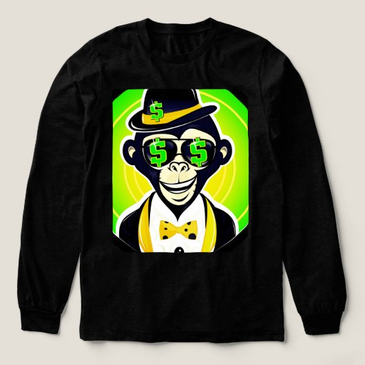 JERSEY CON DISEÑO DE MONO Tri-Blend SHIRT (Voorkant)