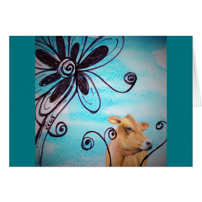 Jersey Cow (Voorkant Horizontaal)