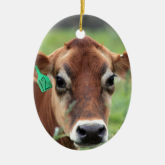 Jersey Cow Keramisch Ornament
