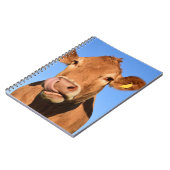 Jersey Cow Licking zijn Nose Notitieboek (Linkerzijde)