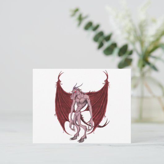 JERSEY DEVIL BRIEFKAART (Staand voorkant)