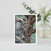 Jersey Devil Briefkaart (Staand voorkant)