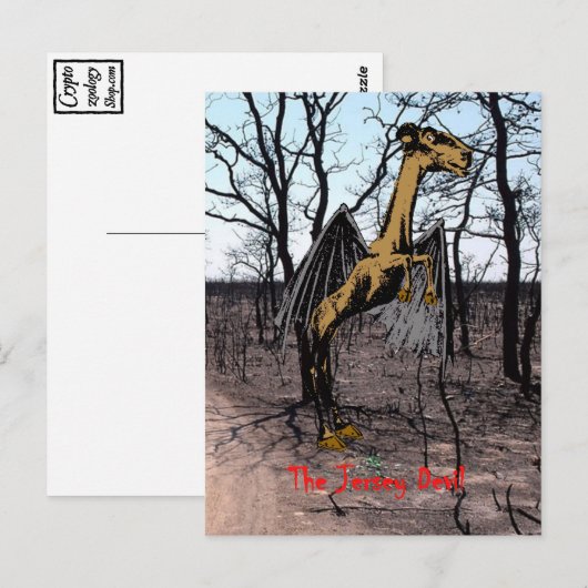 Jersey Devil Briefkaarten (Voorkant / Achterkant)